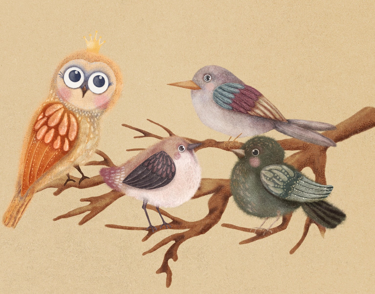 whimsical bird - image 1 - student project
