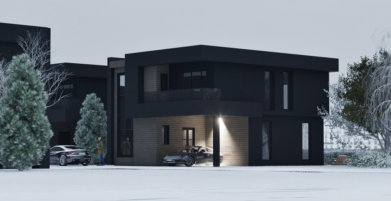Winter house - image 1 - student project