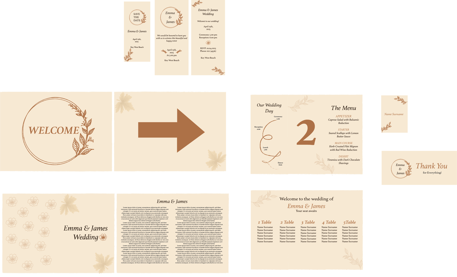 My Wedding Infographics - image 1 - student project