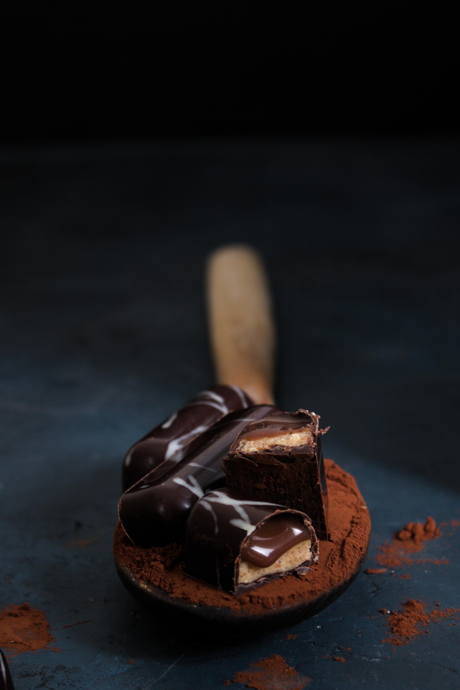 Food styling of chocolate confections - image 1 - student project