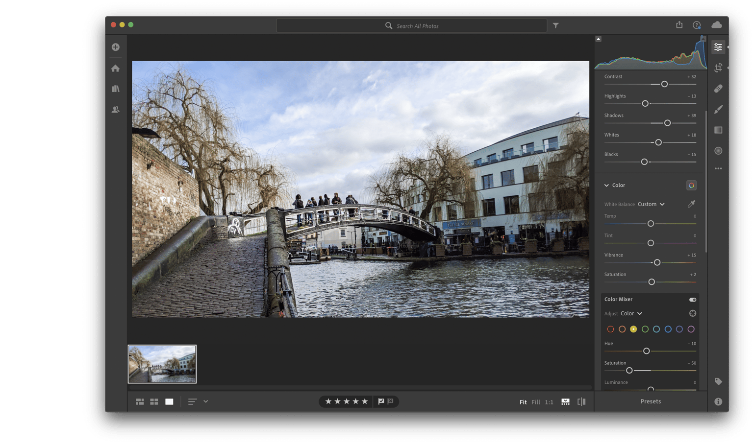 Camden Lock Bridge - image 2 - student project