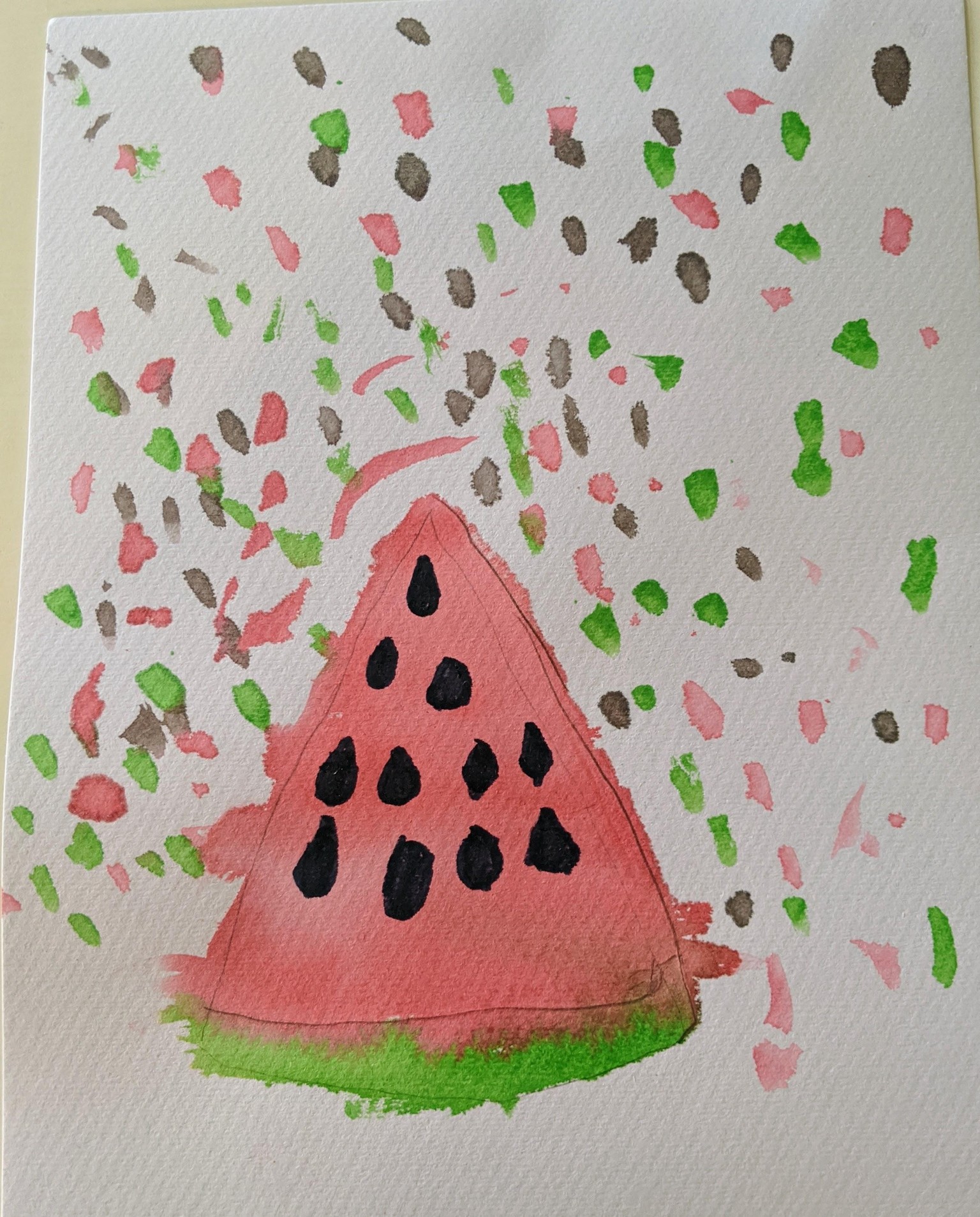Moxie's Watermelon (Age 6) - image 1 - student project