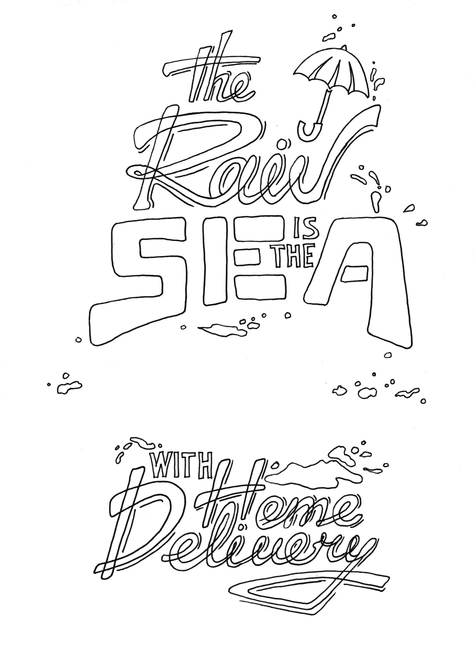 The Rain is the Sea with Hone Delivery - image 10 - student project