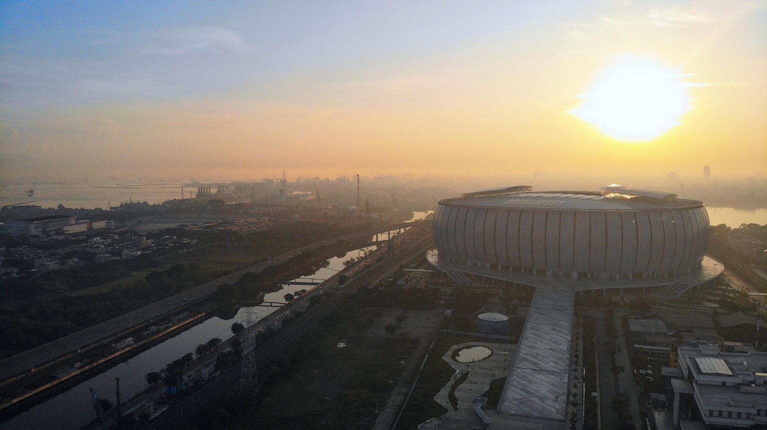 Jakarta International Stadium - Drone Shot - image 1 - student project