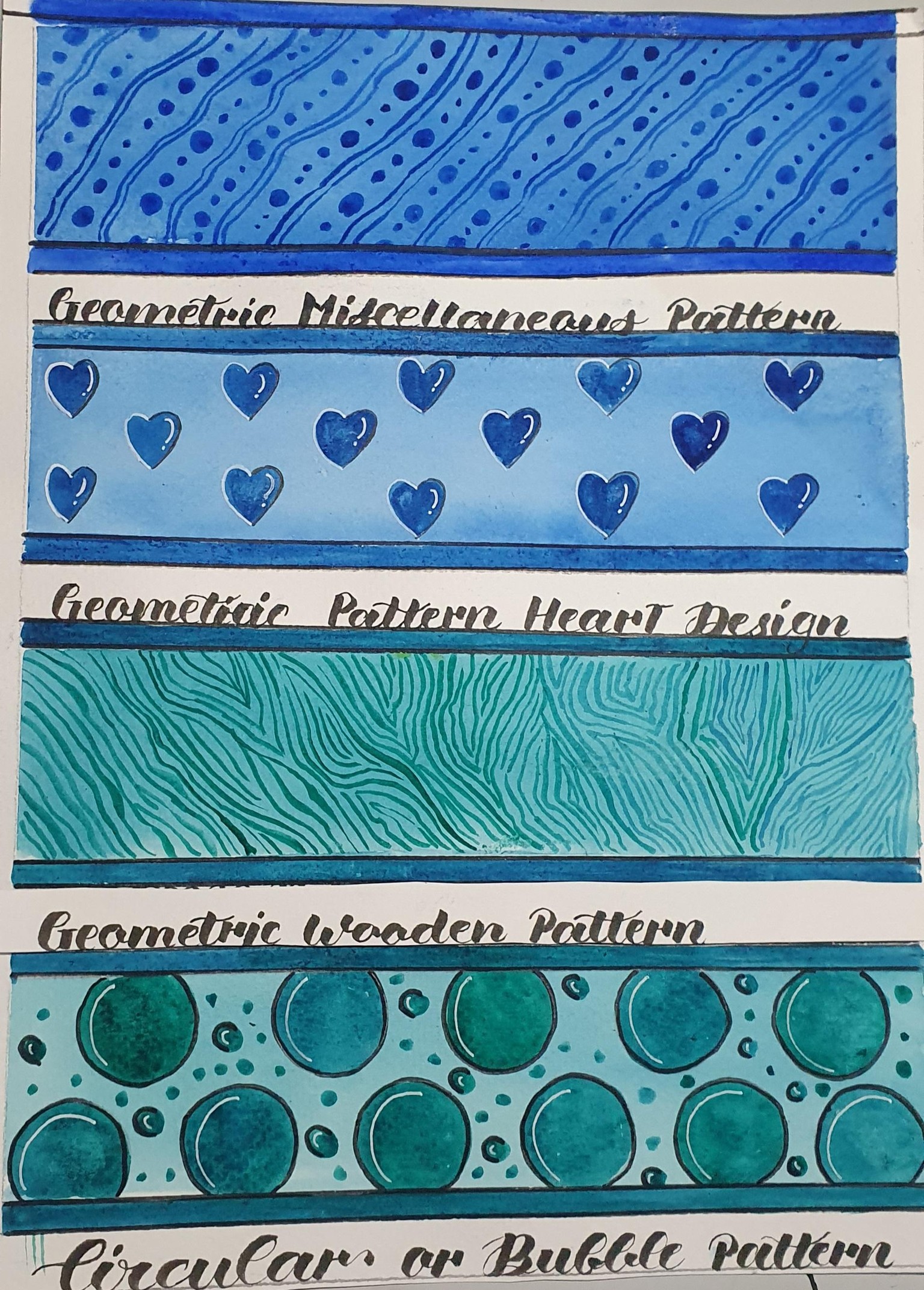 Geometric patterns - image 1 - student project