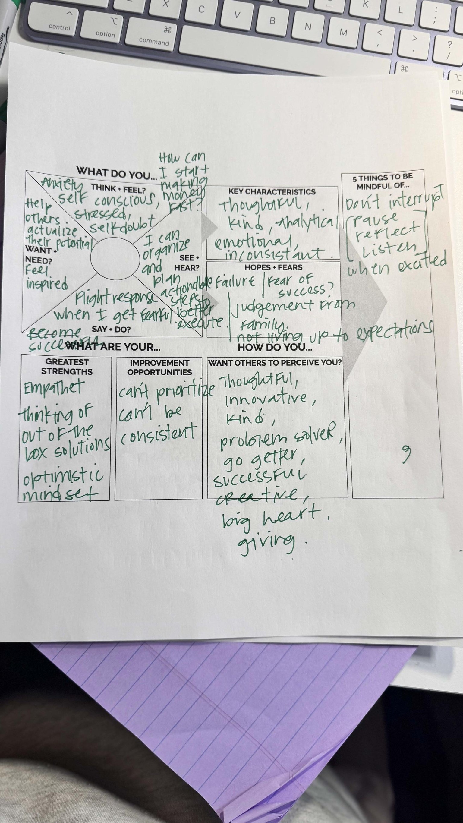 Action Plan Worksheets - image 3 - student project