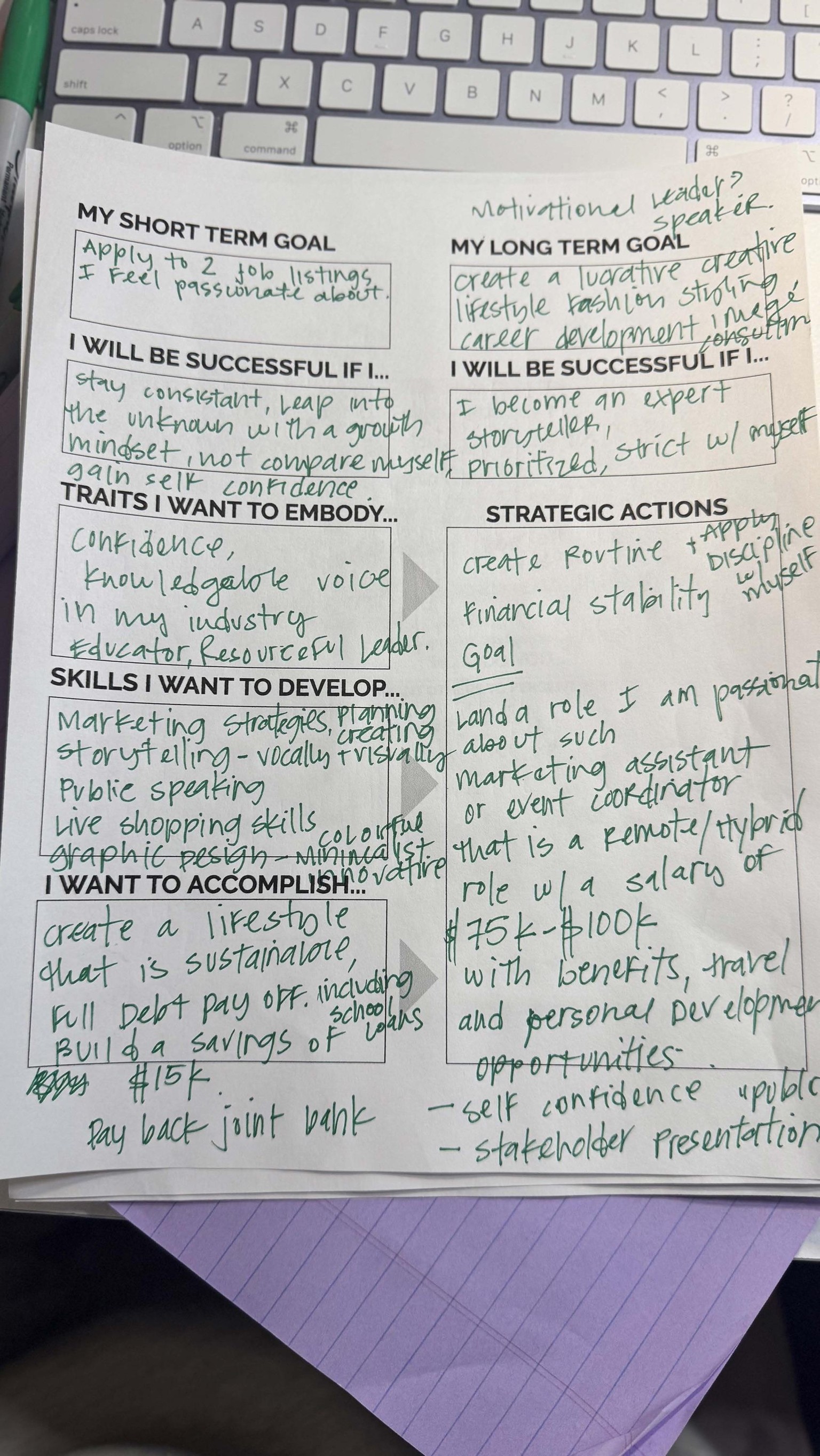 Action Plan Worksheets - image 4 - student project