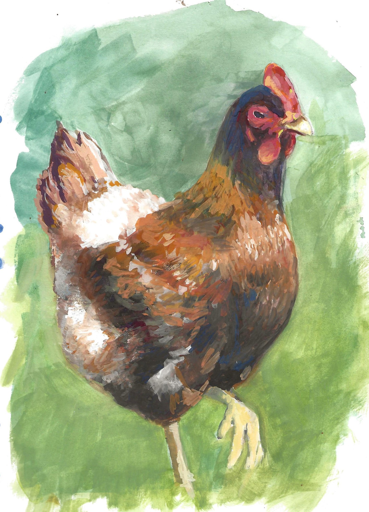 gouache projects - image 5 - student project