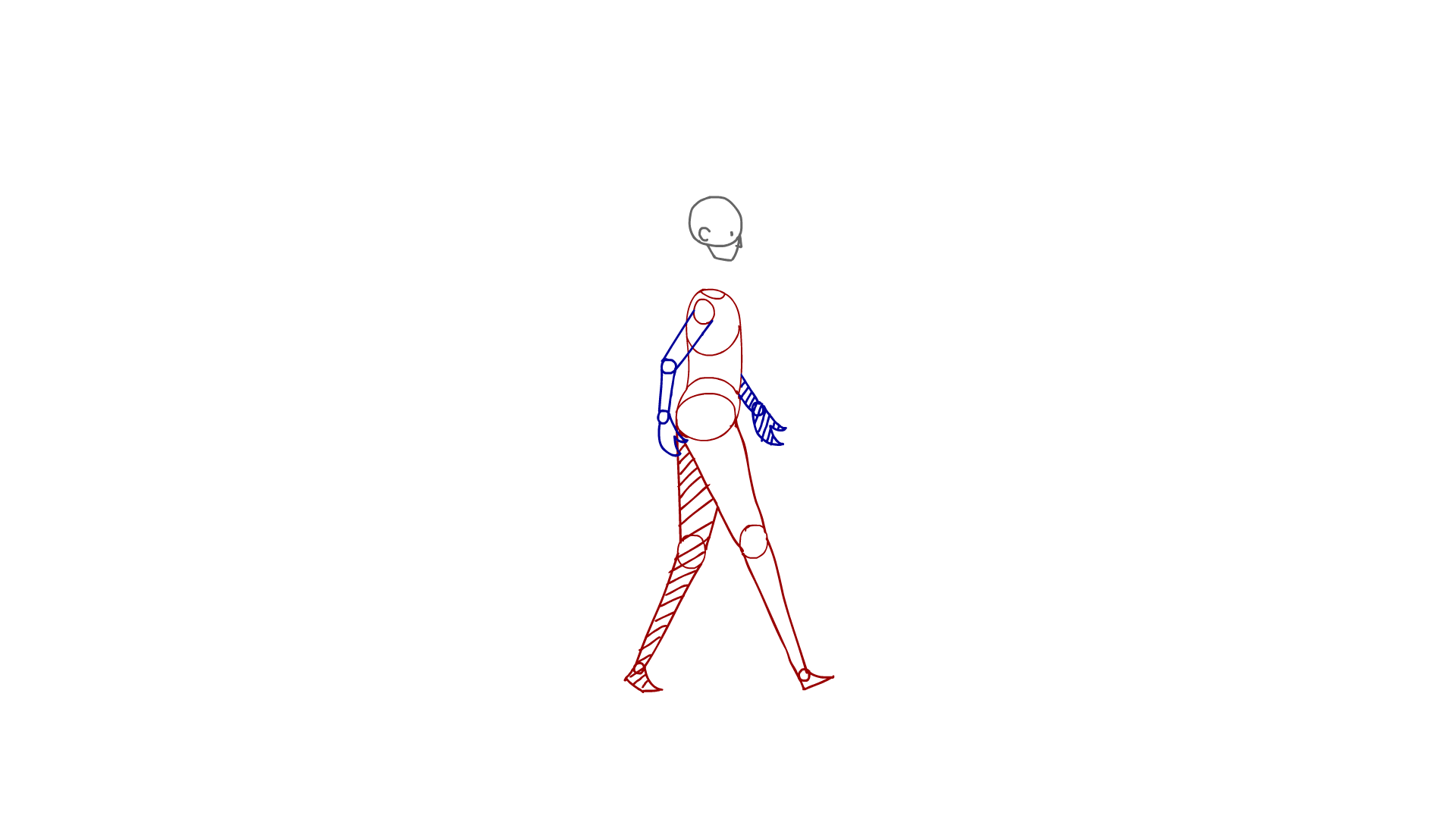 Walk Cycle - image 8 - student project