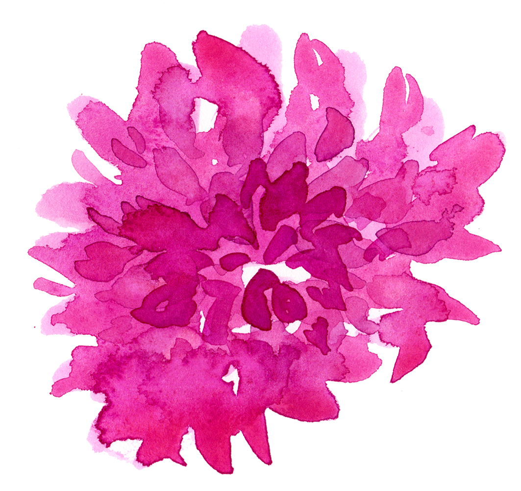 Dahlias Painterly style - image 2 - student project