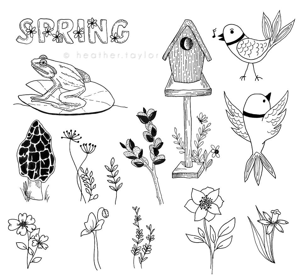 50-ish Doodles - image 2 - student project