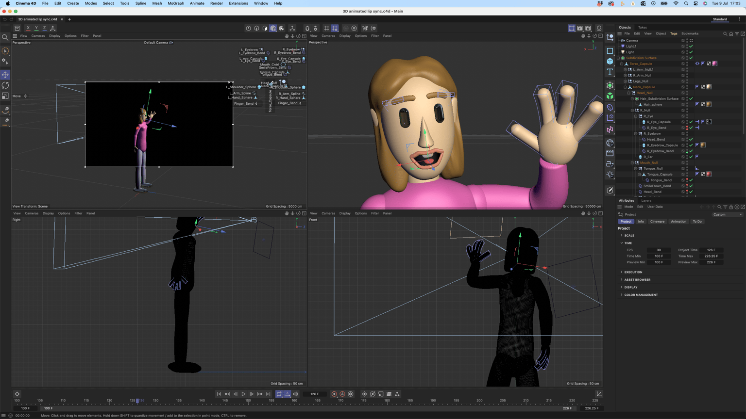 3D Animated Lip Sync - image 4 - student project
