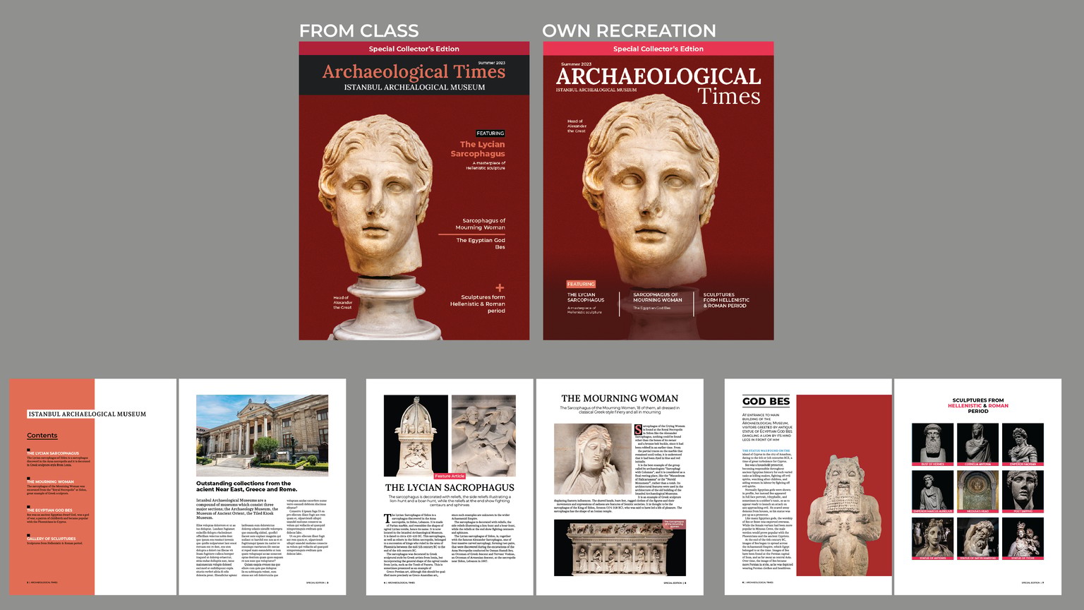 Create a Magazine Layout in Adobe InDesign - image 2 - student project