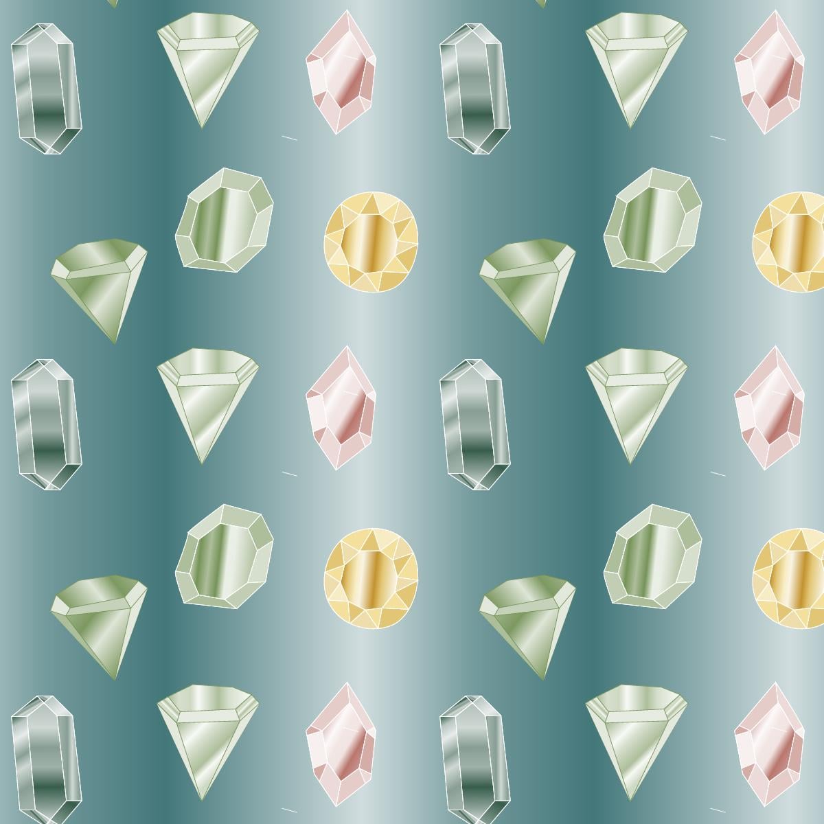 Diamond and Crystal Patterns in Adobe Illustrator - image 3 - student project