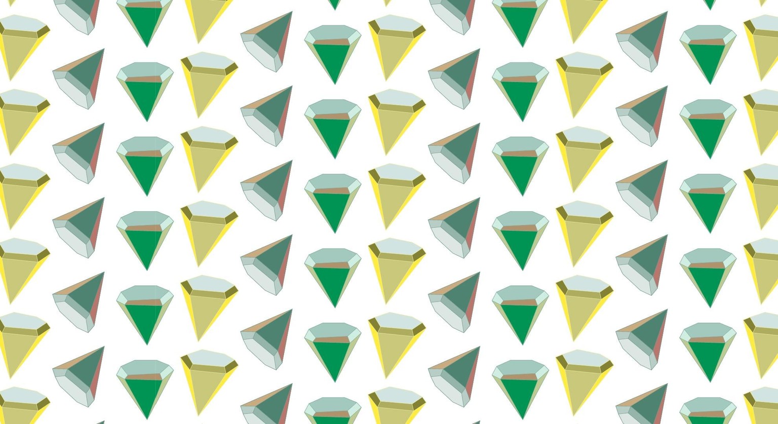 Diamond and Crystal Patterns in Adobe Illustrator - image 4 - student project