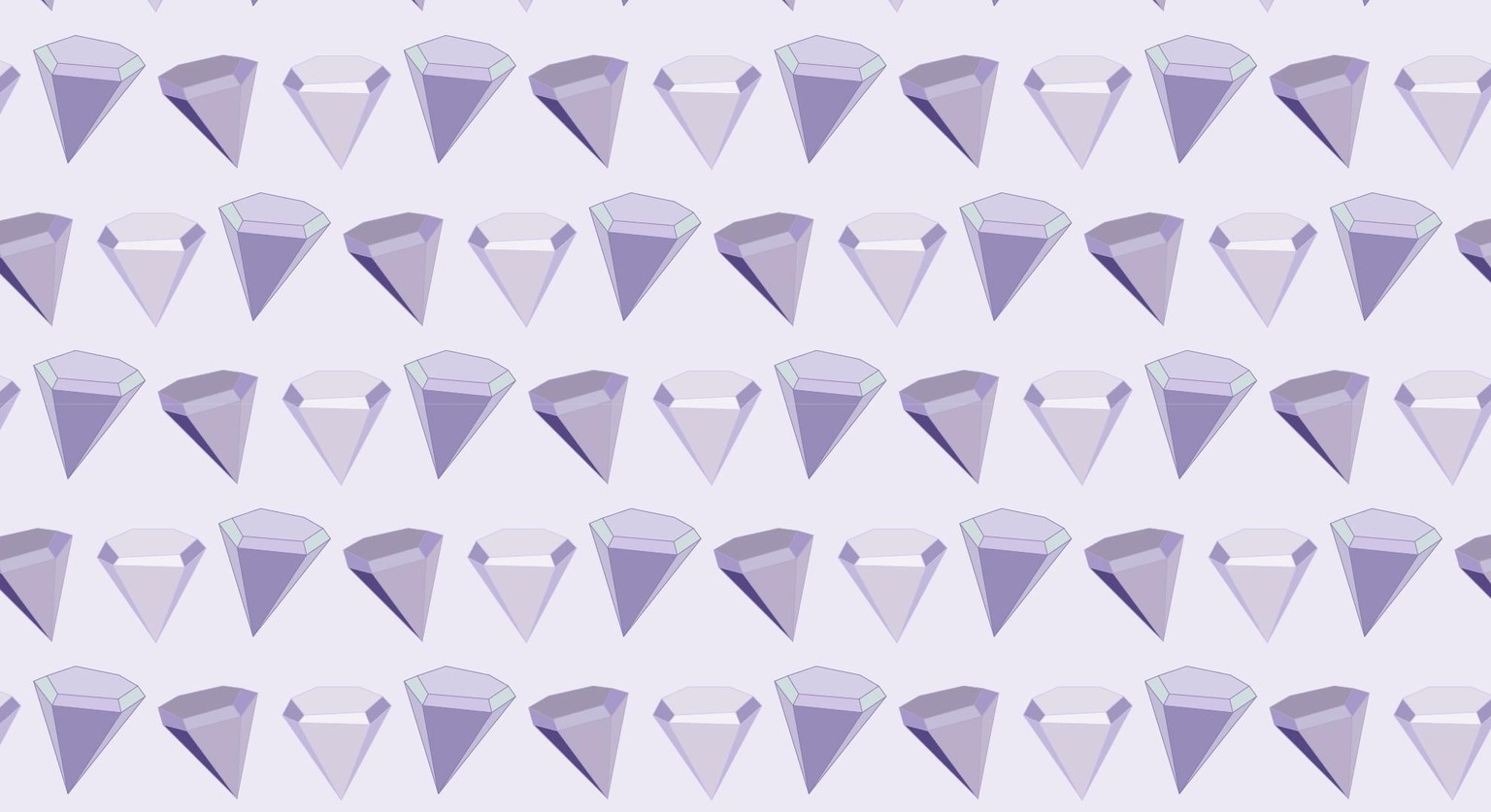 Diamond and Crystal Patterns in Adobe Illustrator - image 6 - student project