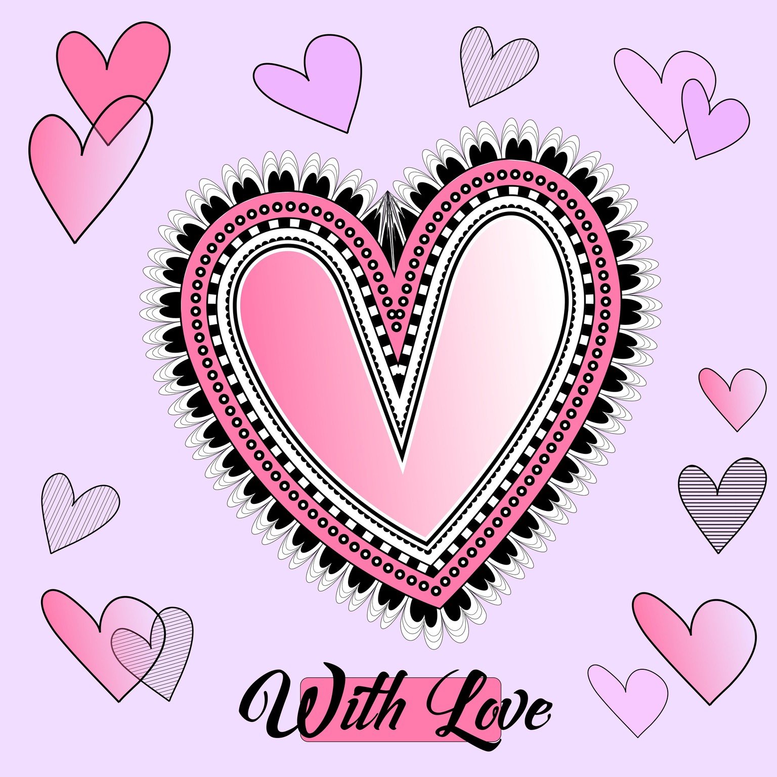 Doodle Heart - image 2 - student project