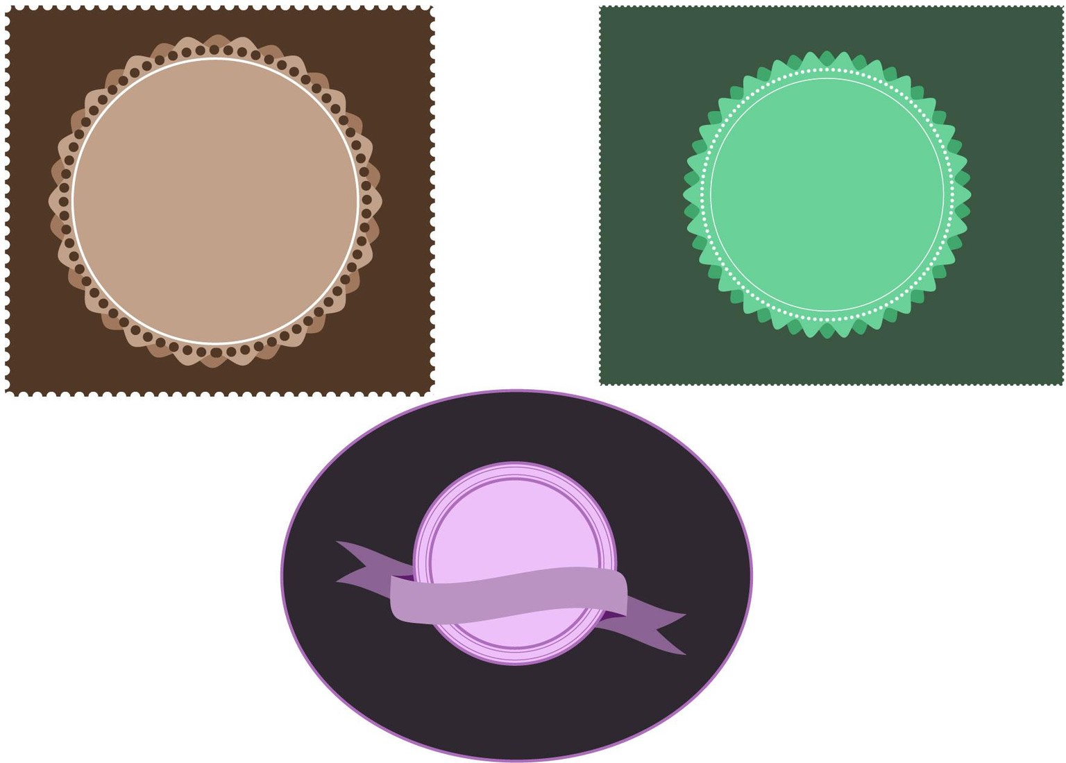 Badges - image 1 - student project
