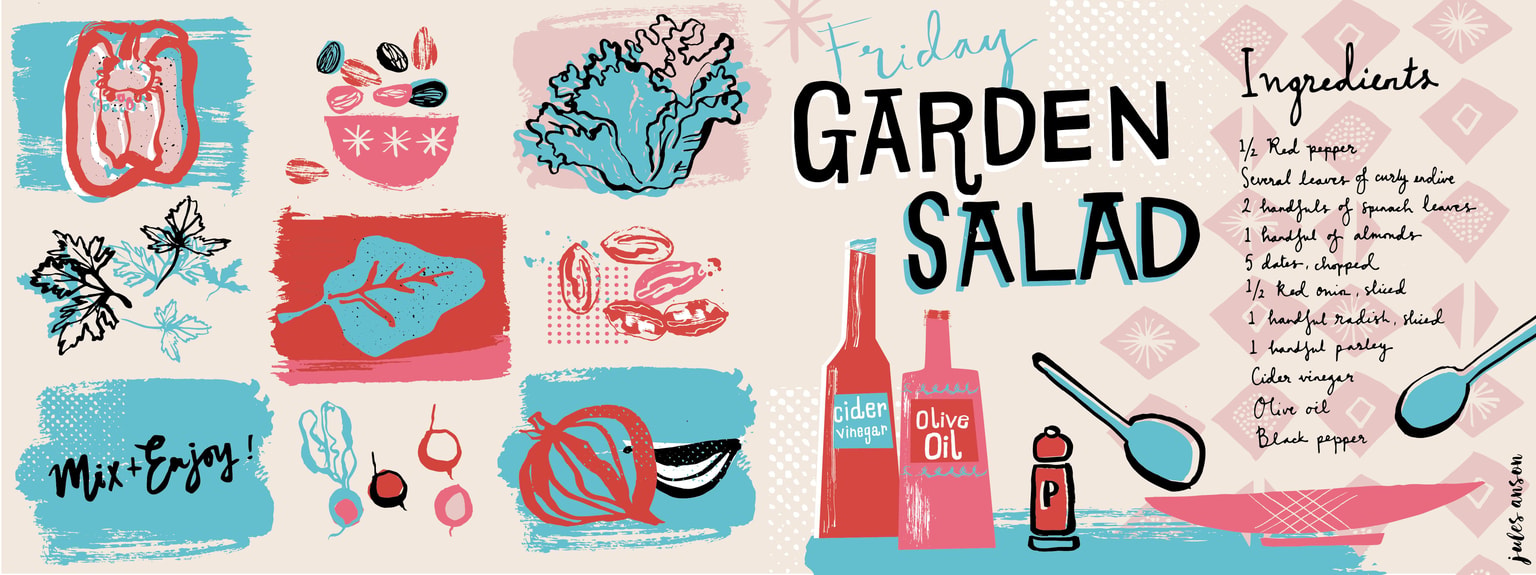 Friday Garden Salad  - image 1 - student project