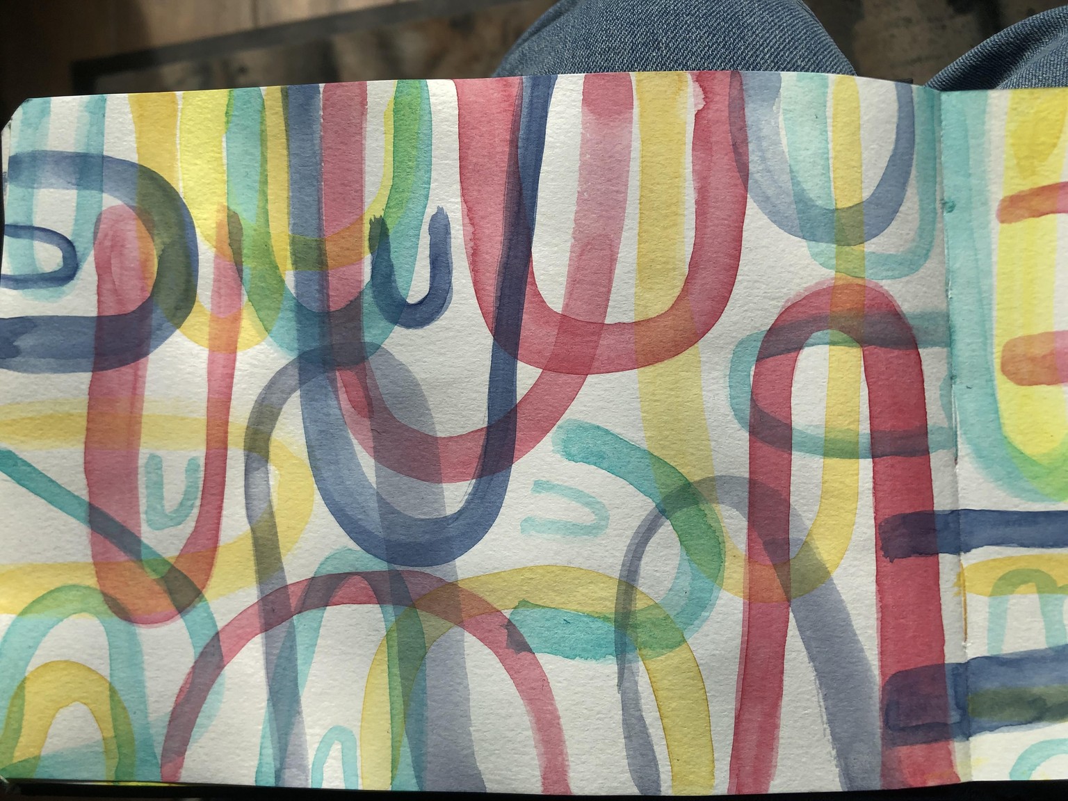 7 Colorful Watercolor Exercises - image 5 - student project
