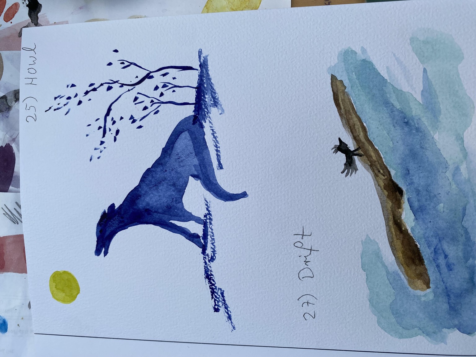 Watercolor Challenge - image 10 - student project