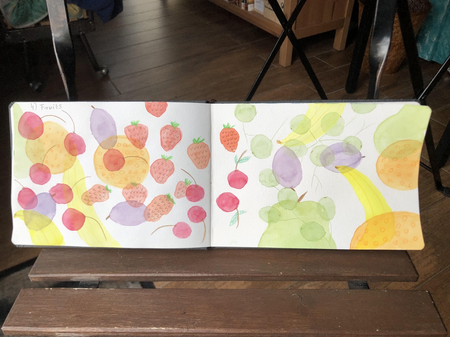 7 Colorful Watercolor Exercises - image 6 - student project