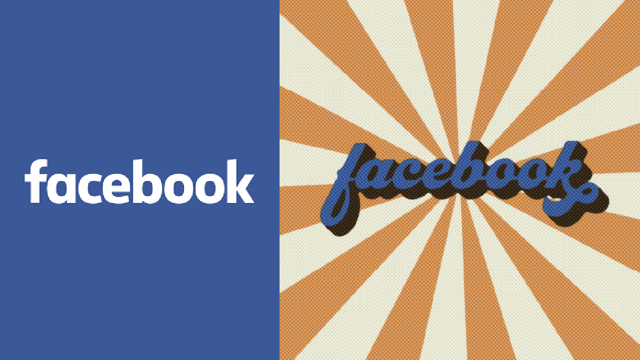 Retro Facebook Logo - image 1 - student project