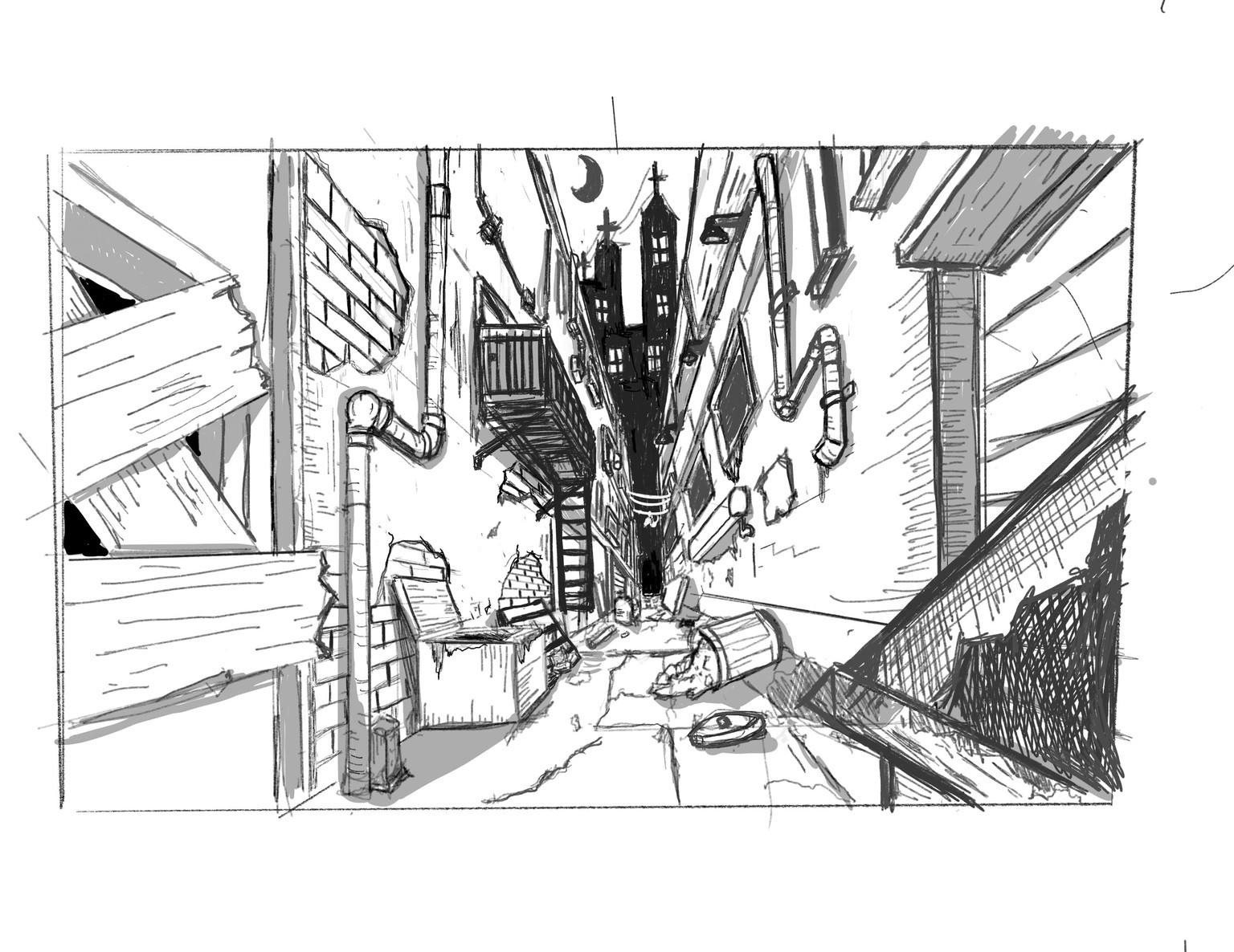 Alley - image 1 - student project