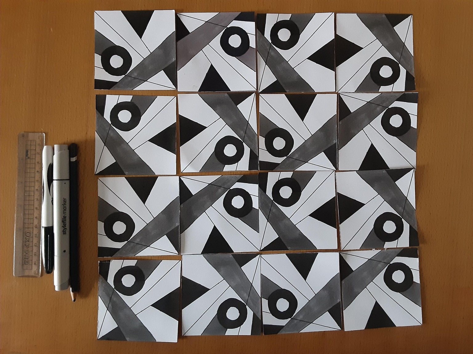 Geometric Tile Style - image 2 - student project