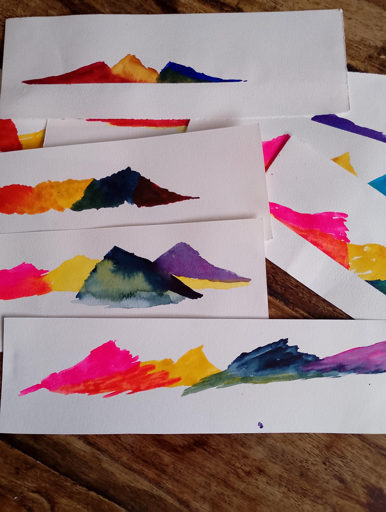 Rainbow Mountains - image 1 - student project