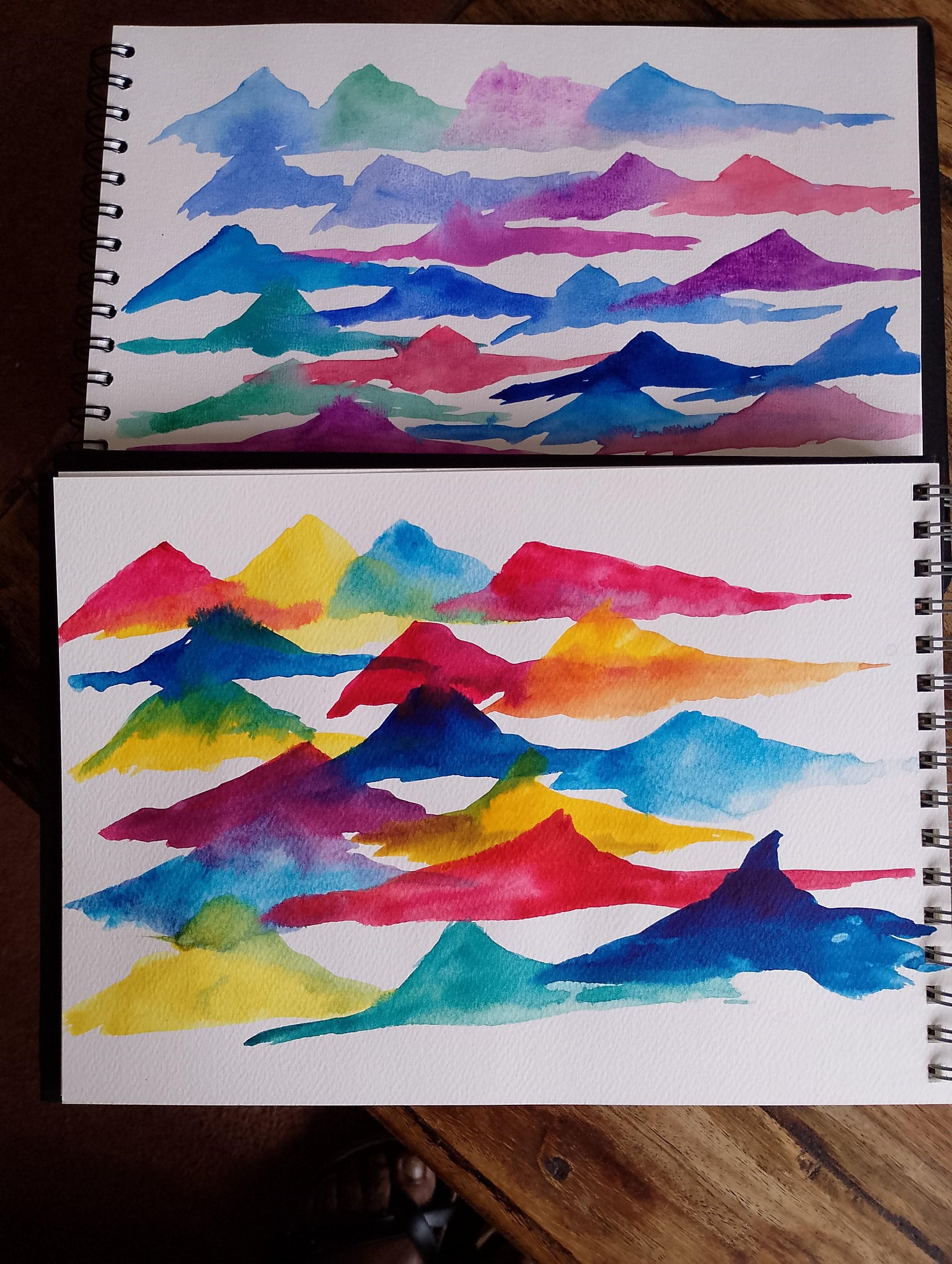 Rainbow Mountains - image 2 - student project