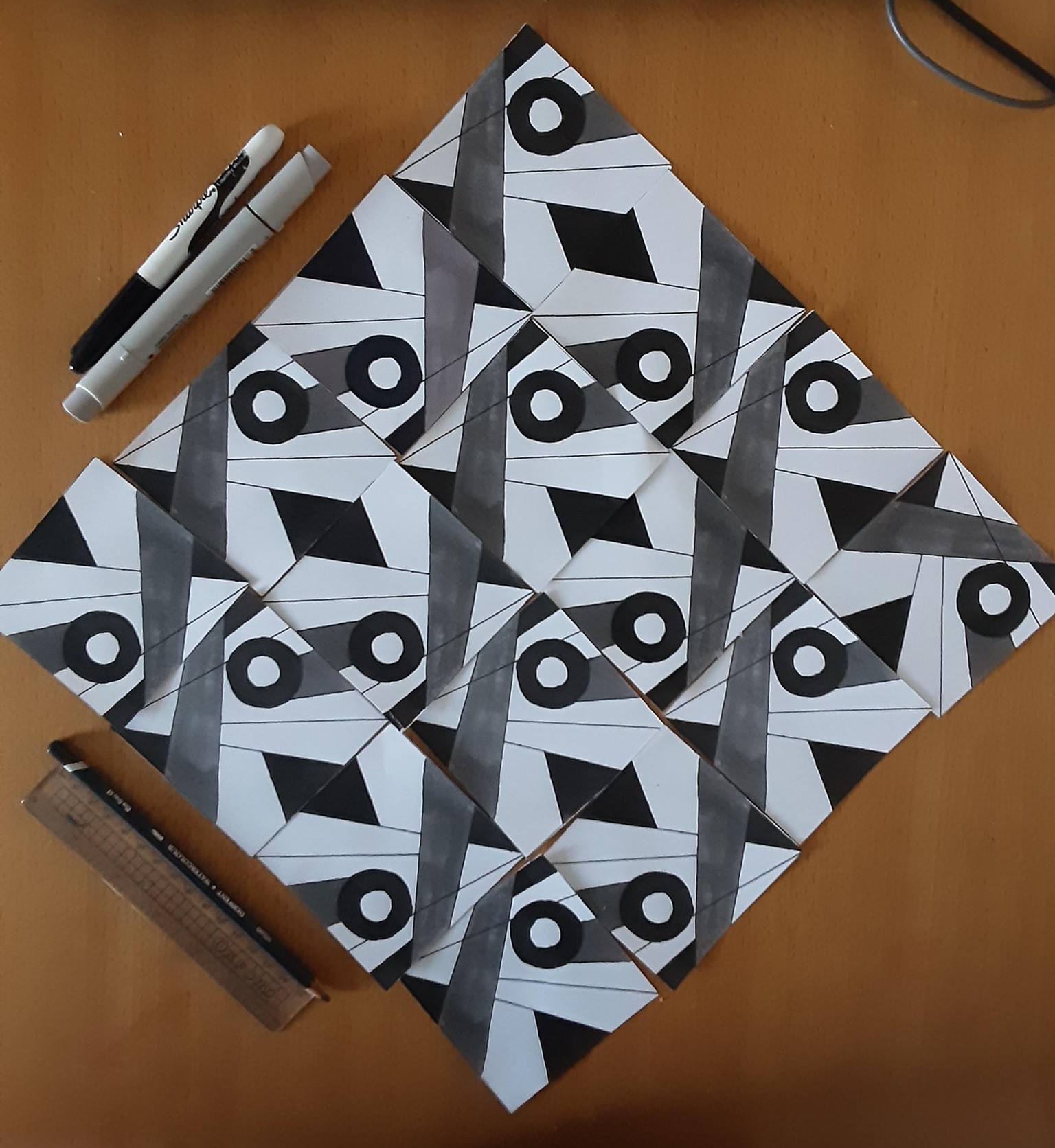 Geometric Tile Style - image 4 - student project