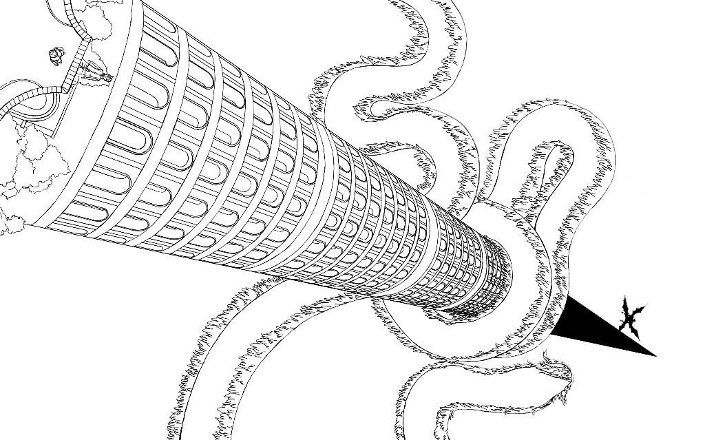 Project: Imaginary World Illustration - image 1 - student project