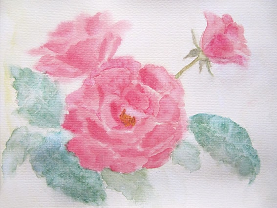 Loose Floral Painting - image 2 - student project
