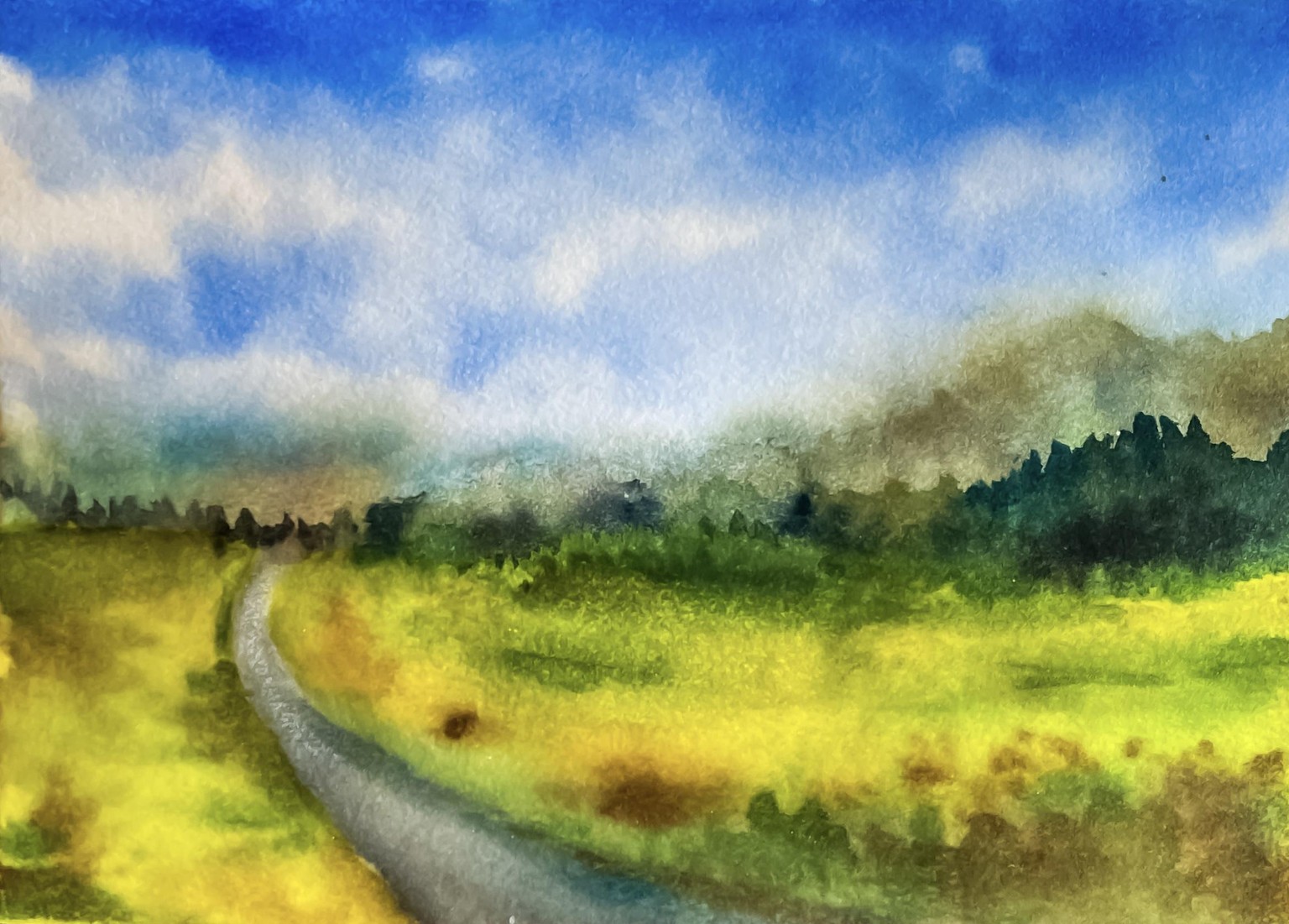 Watercolor magic - image 1 - student project