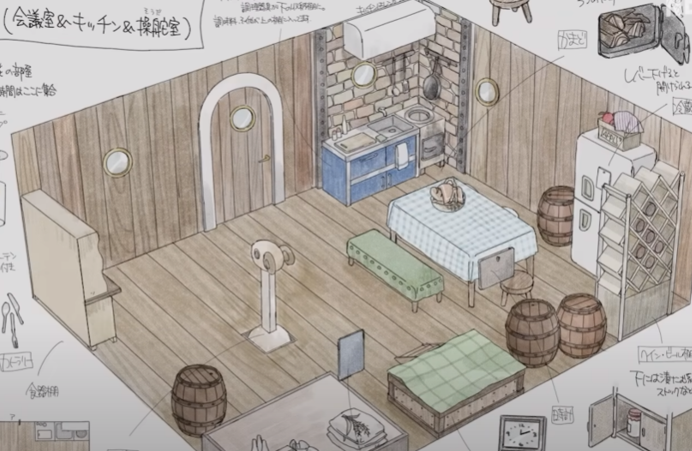 Ship's kitchen - image 1 - student project