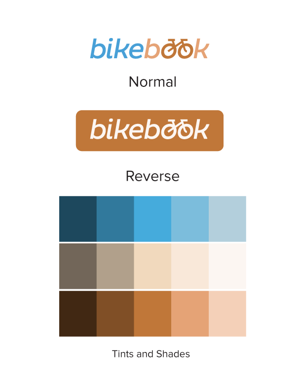 Color Palette for BikeBook - image 5 - student project