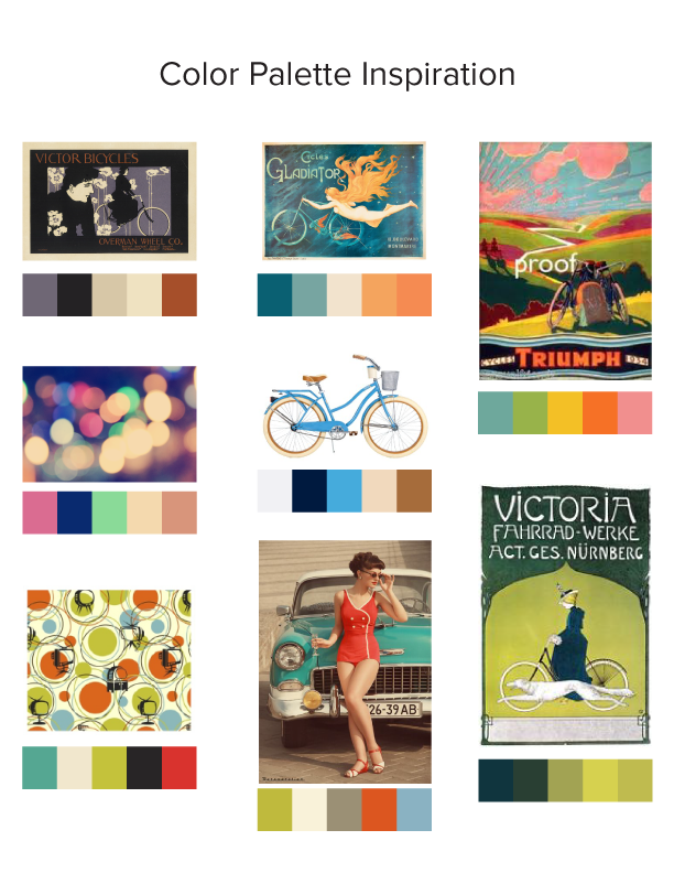 Color Palette for BikeBook - image 2 - student project