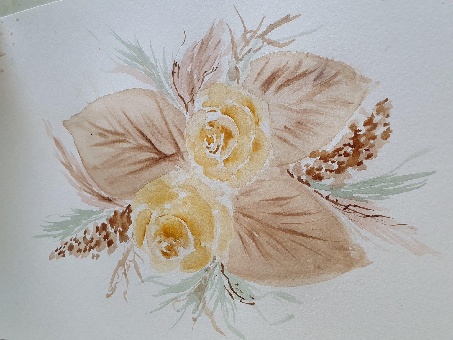 Vintage flowers - image 2 - student project