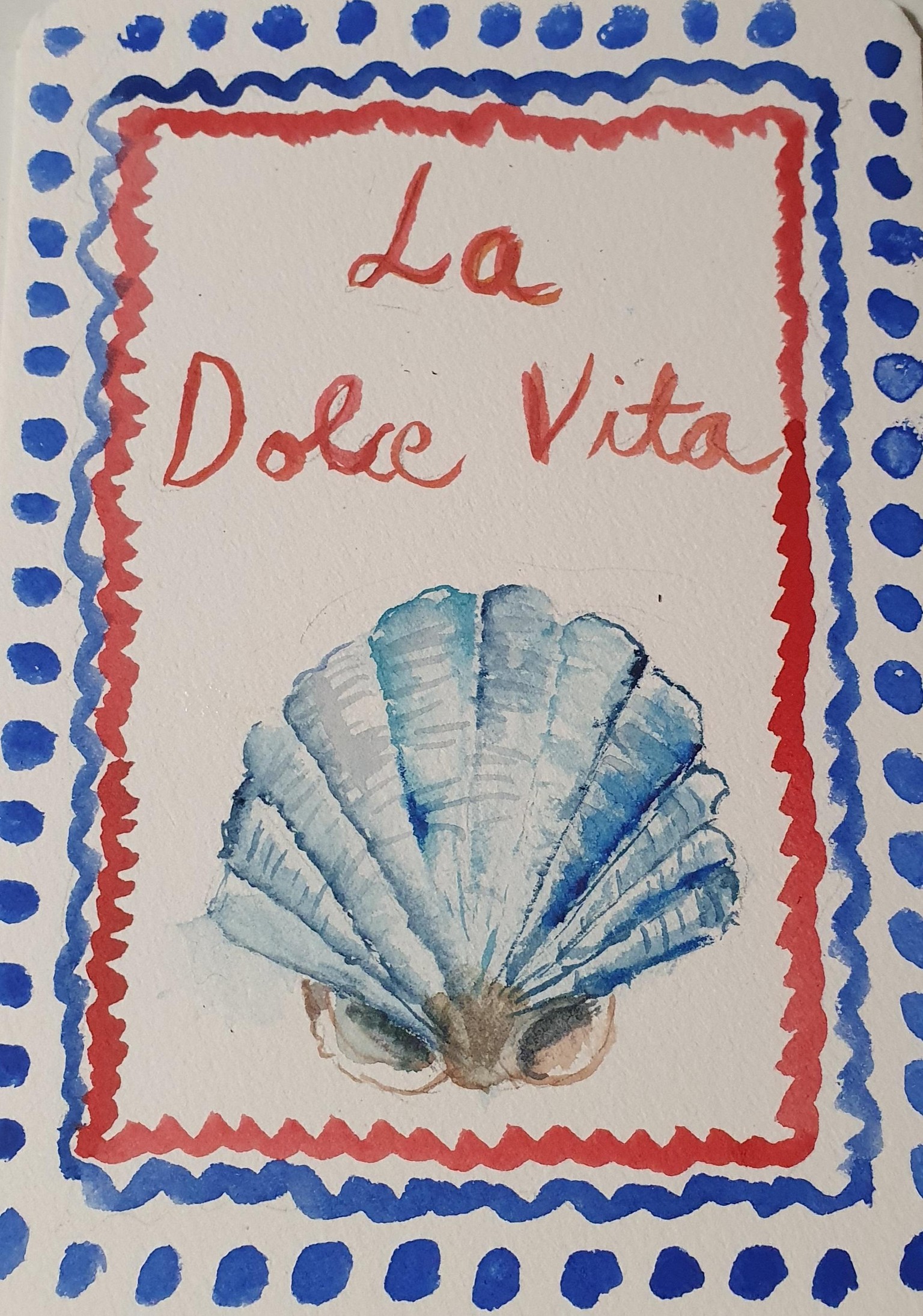 Cute vibrant postcards - image 2 - student project