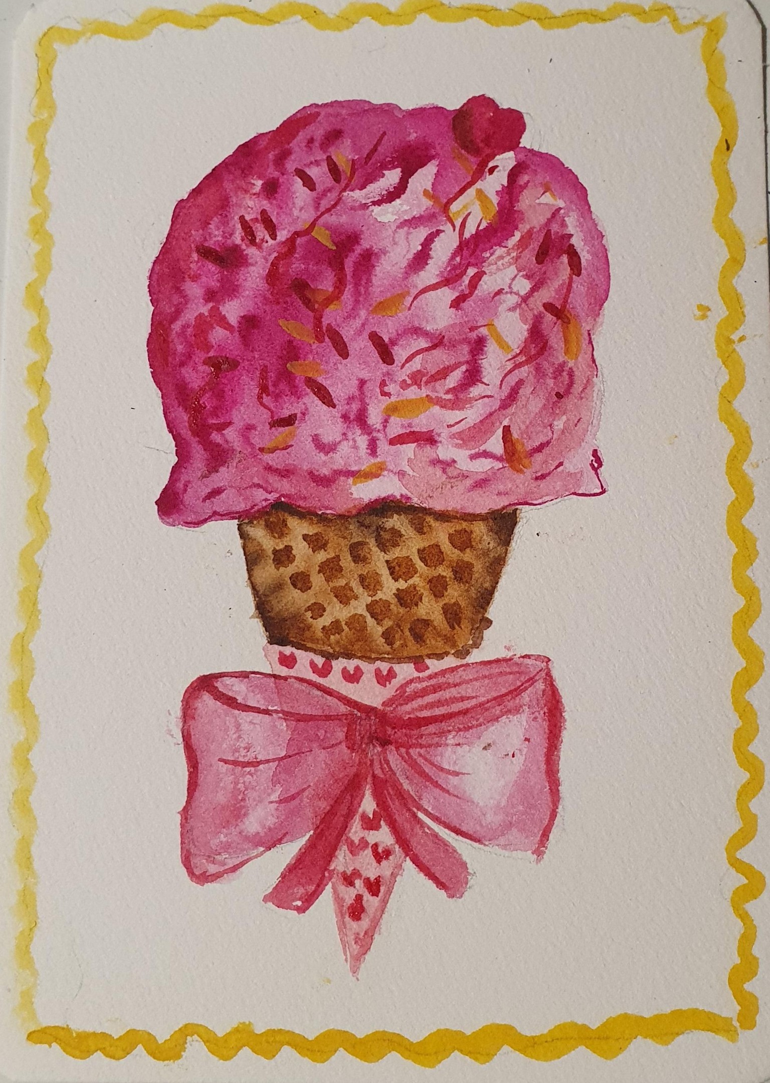 Cute vibrant postcards - image 1 - student project