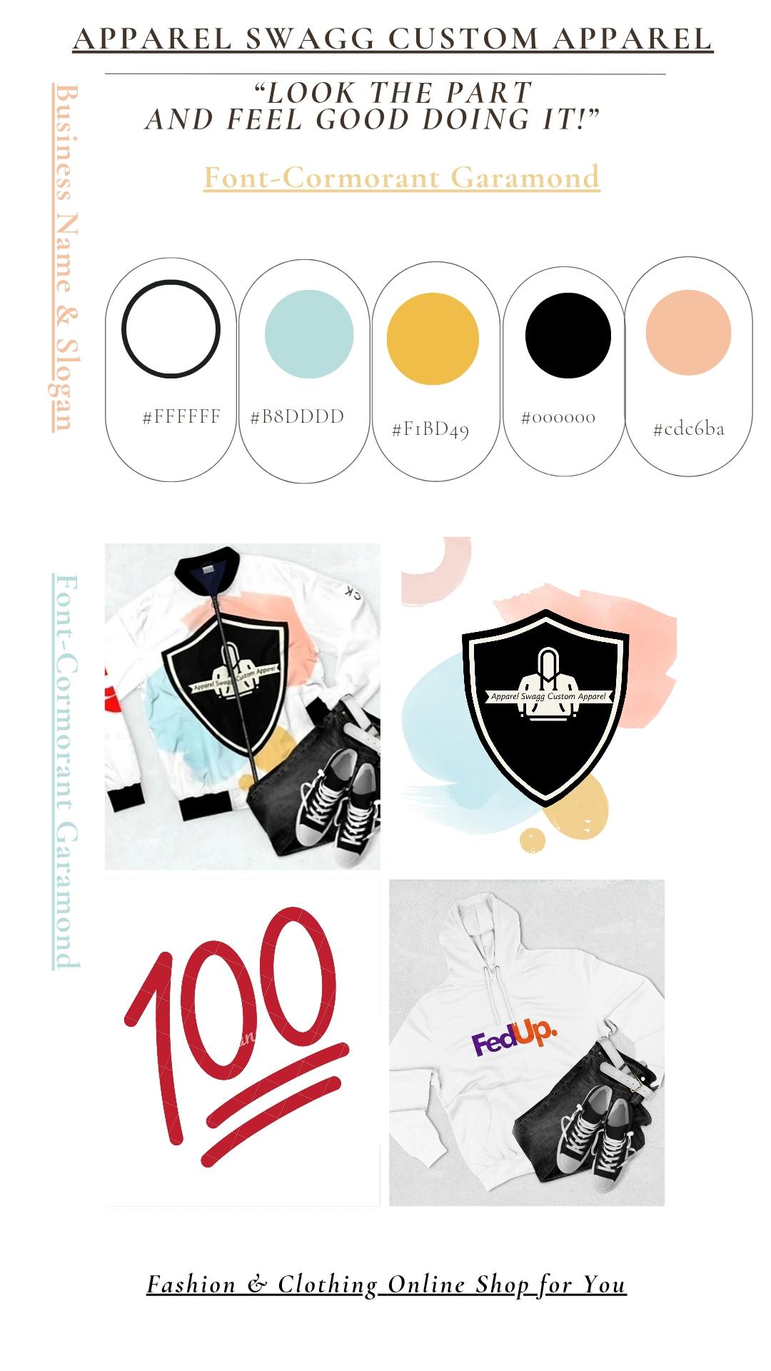Apparel Swagg Brand Board - image 1 - student project