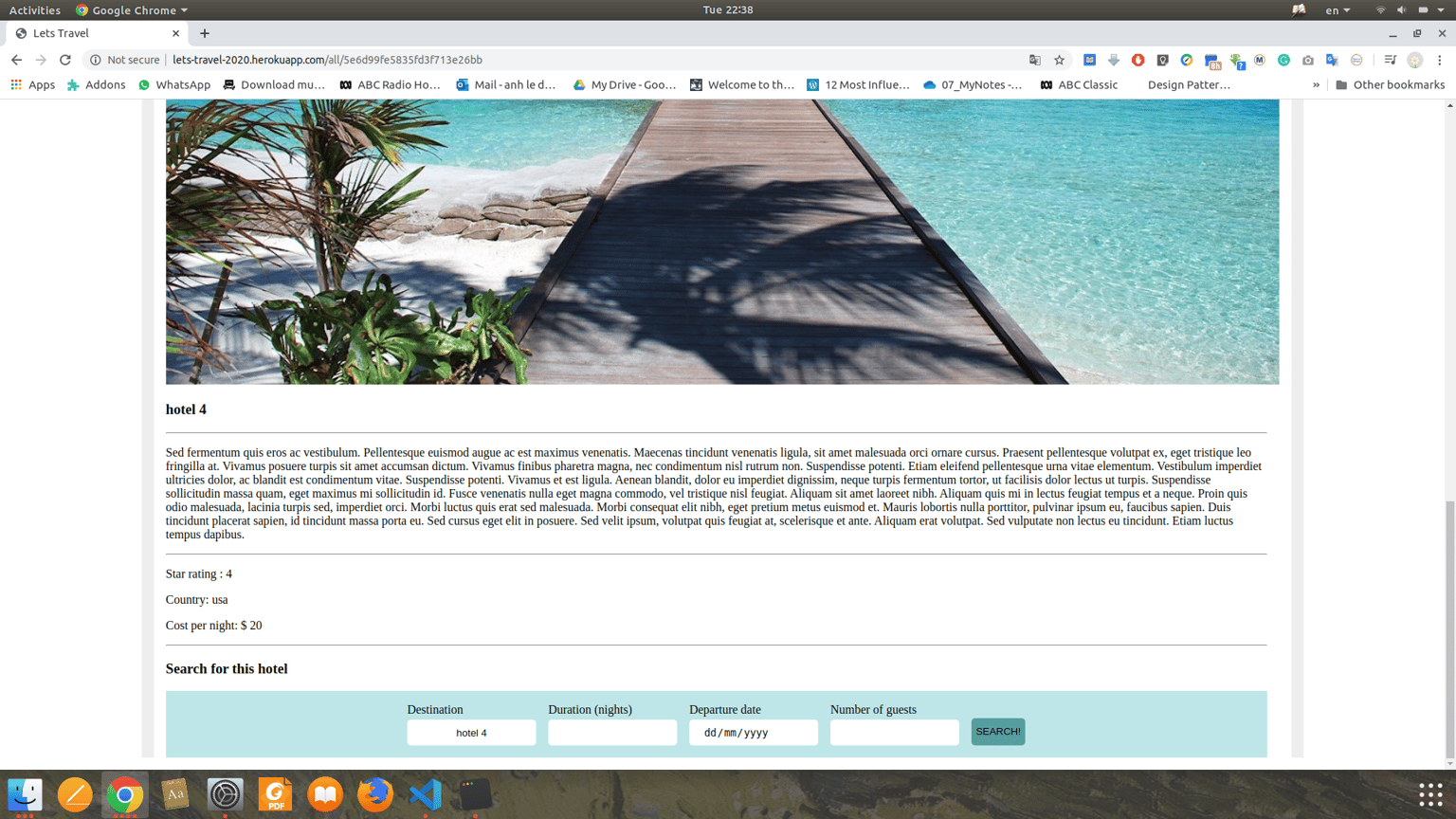 lets-travel - image 3 - student project