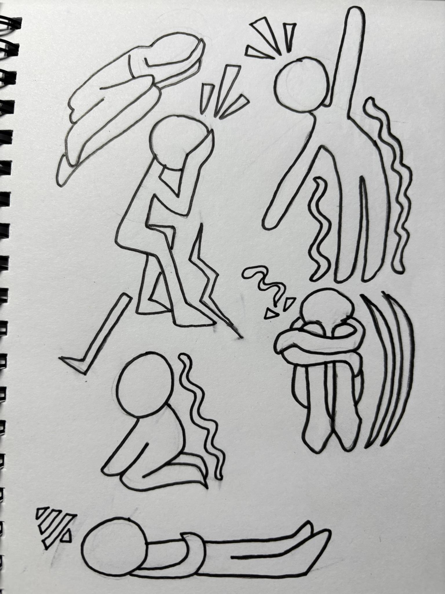Exploring Grief the Haring Way - image 1 - student project
