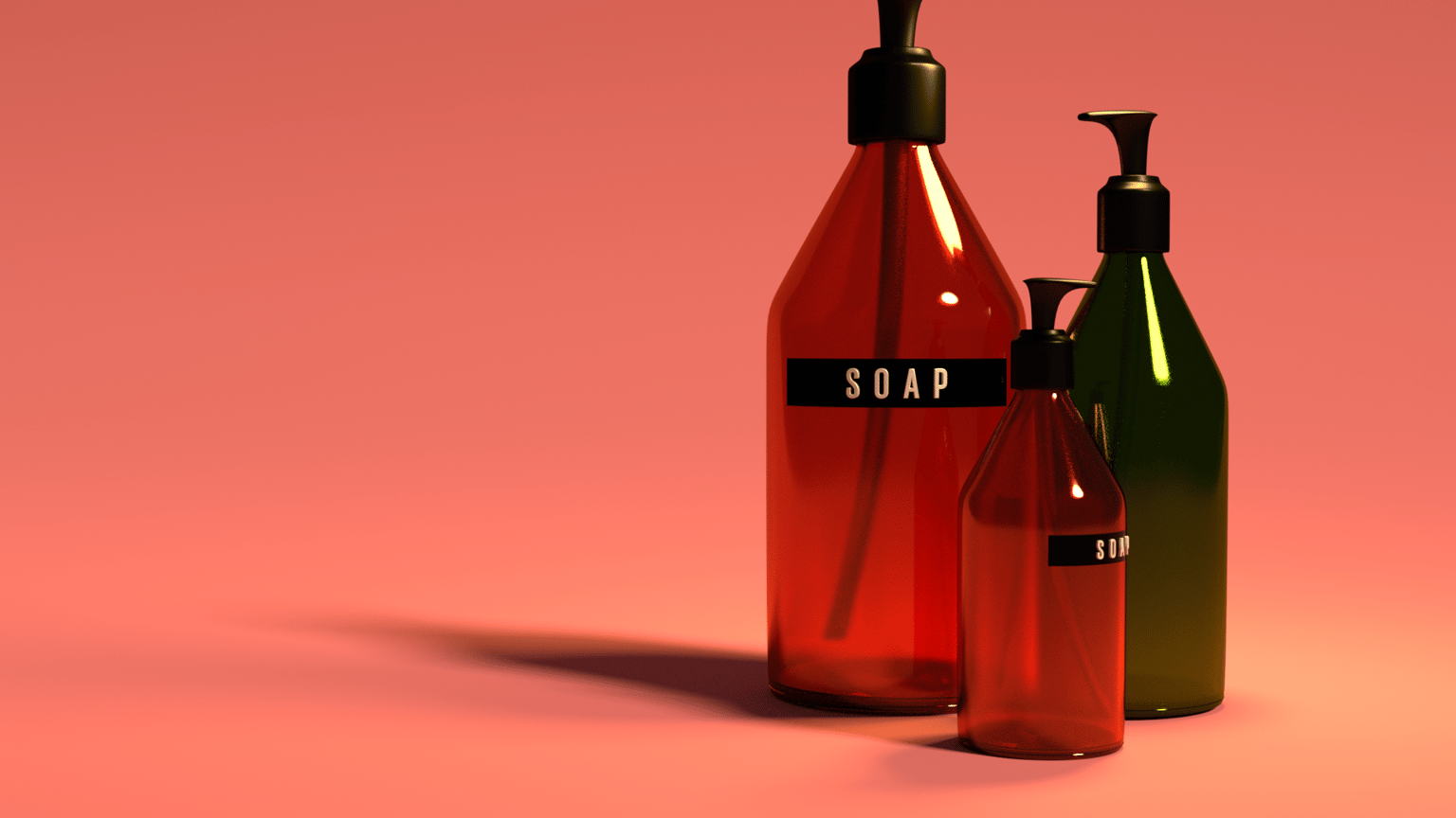 Soap bottles - image 1 - student project