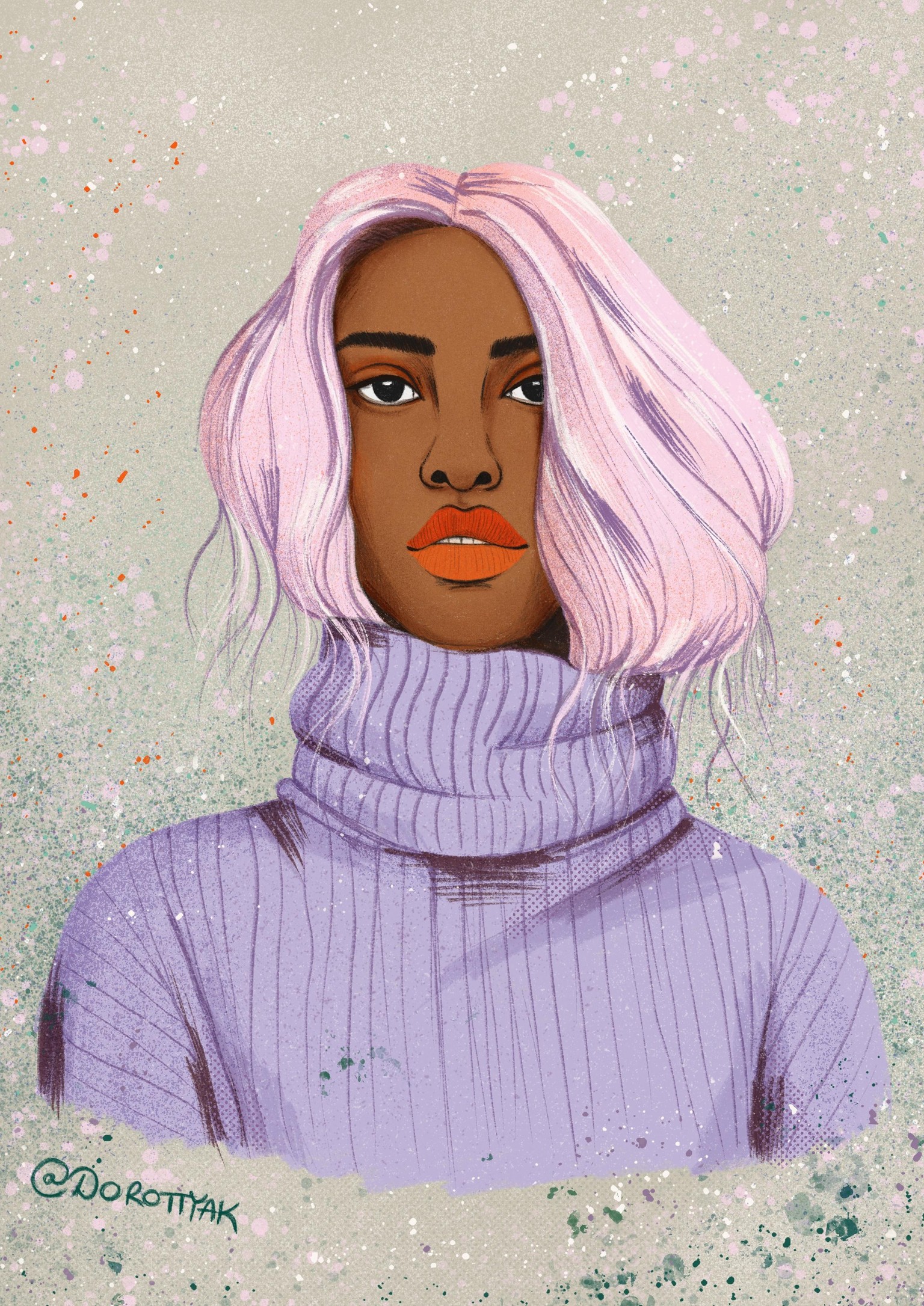 Portrait in Pastel - image 1 - student project