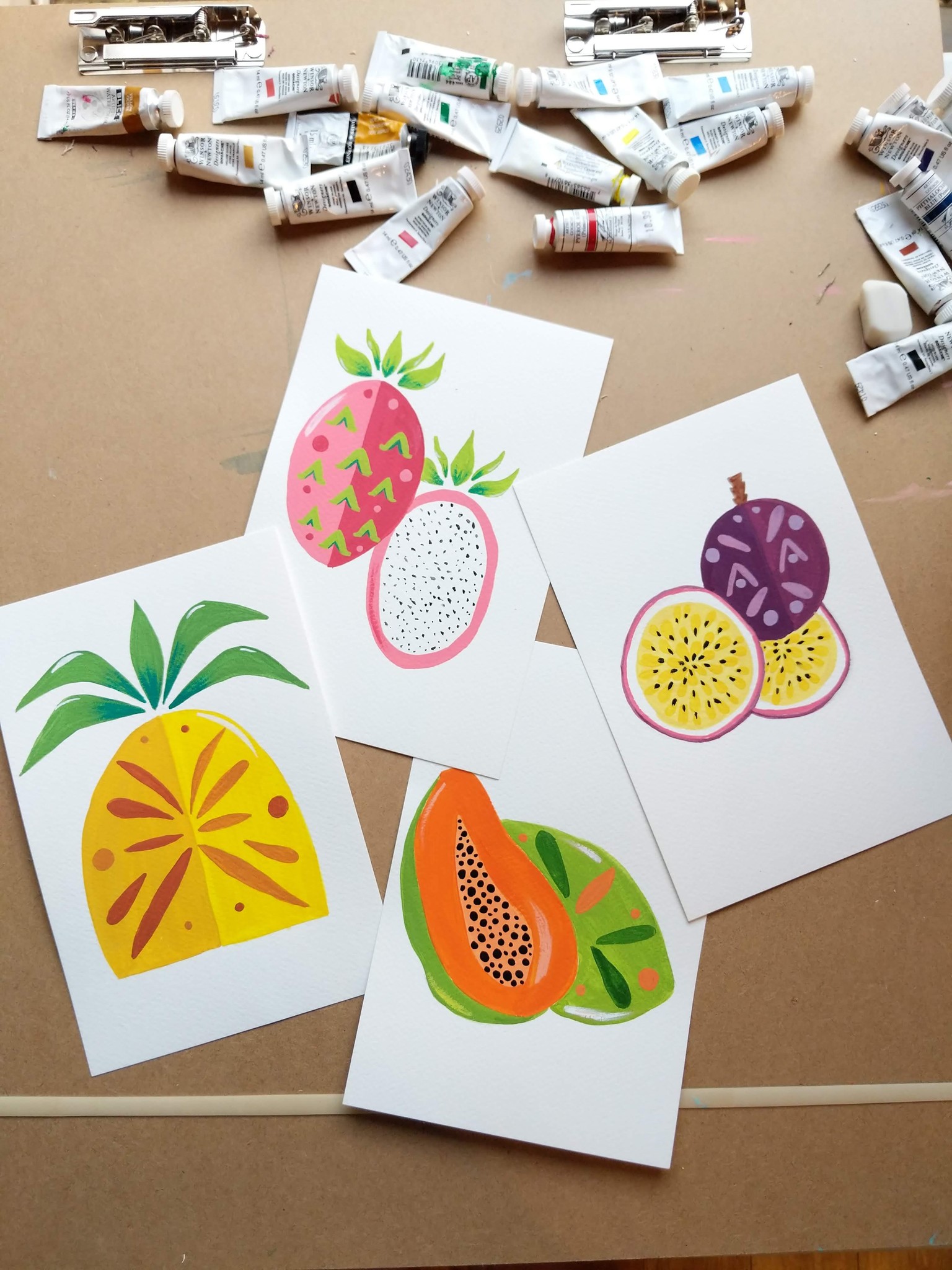 Tropical Tiki Fruit - image 1 - student project