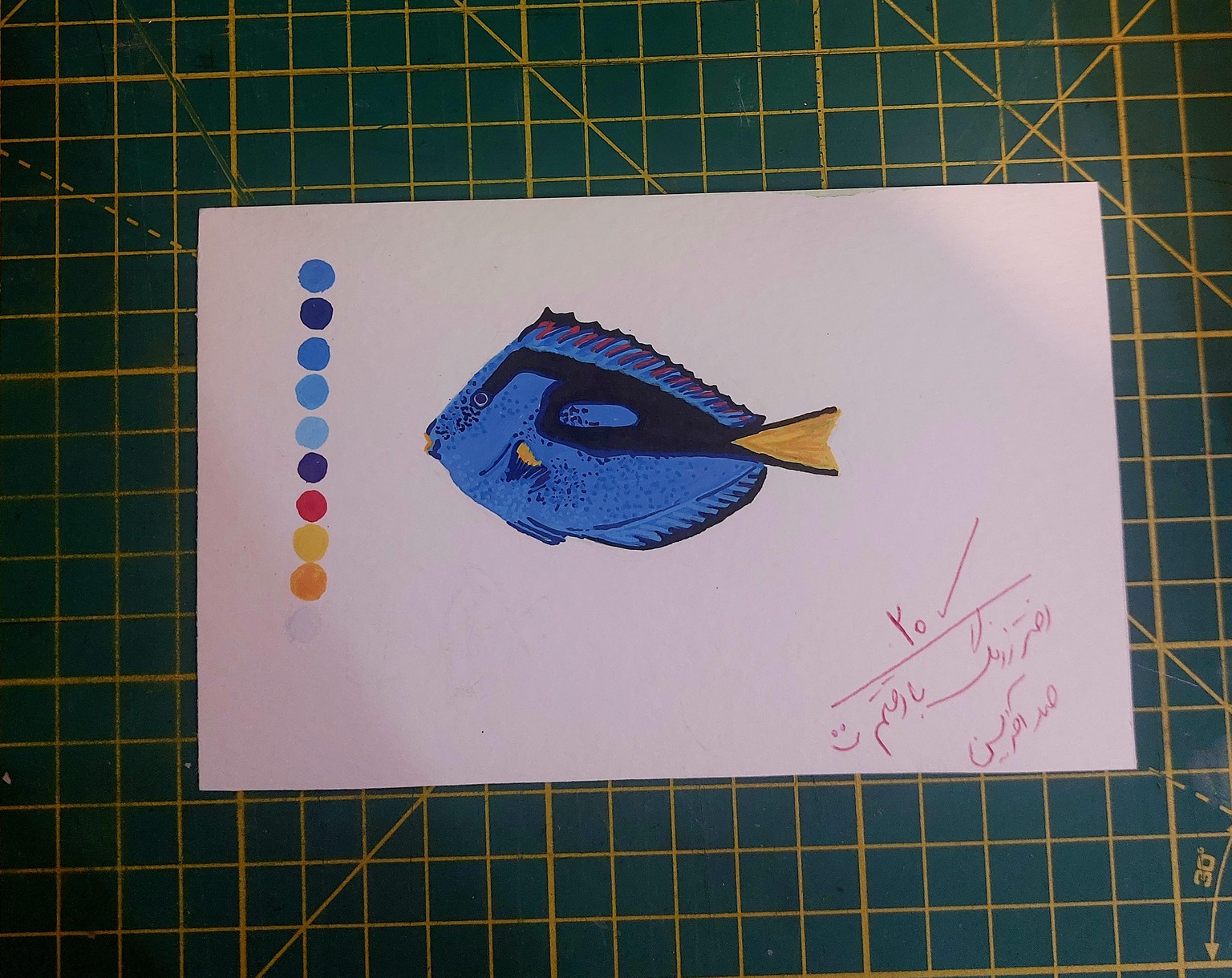 Acrylic Pen Illustration - image 1 - student project