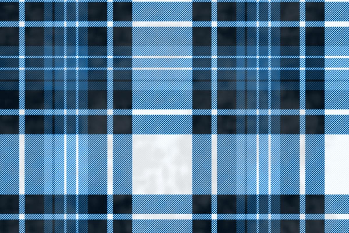 Blue Distressed Tartan - image 1 - student project
