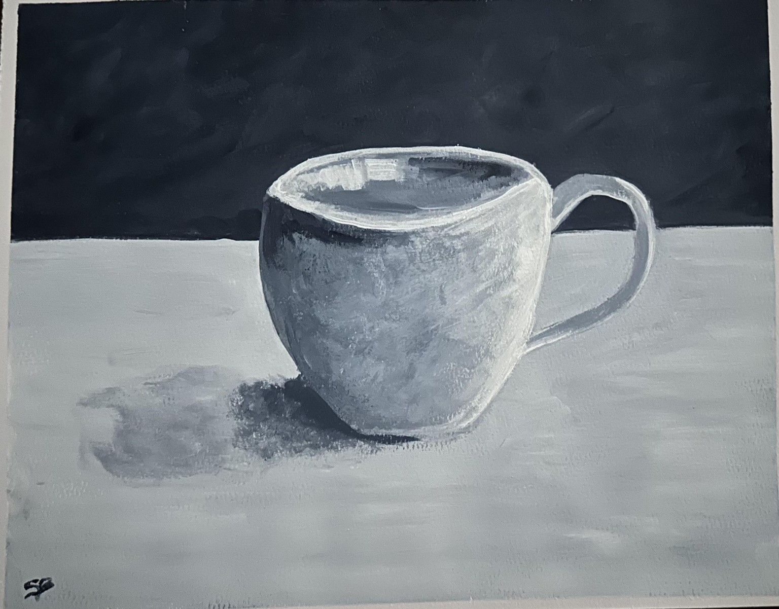 Monochrome cup - image 1 - student project
